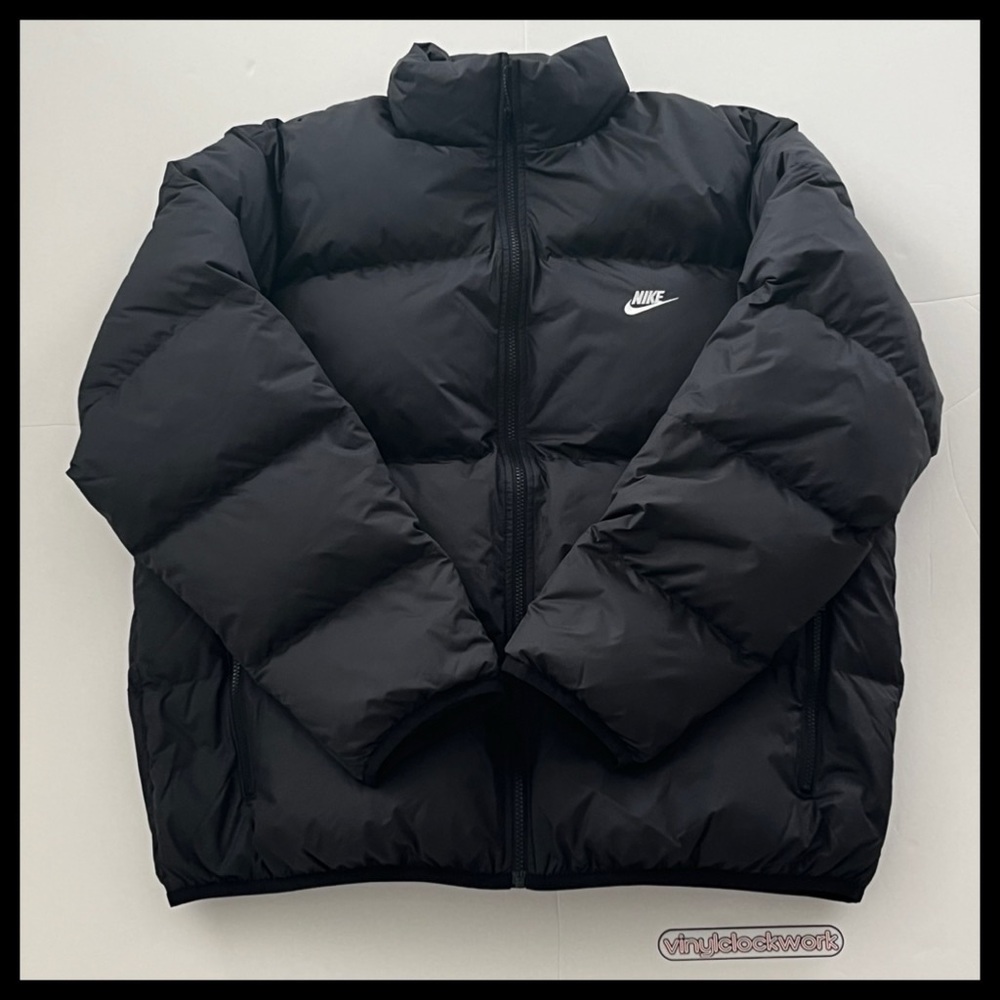 Nike Sportswear Club Therma-FIT Down Puffer Jacket Mens Large L IB2975-010 $200